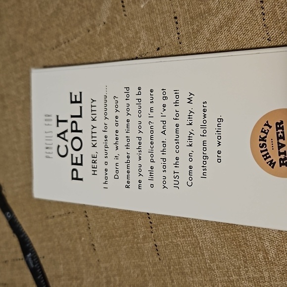 Whiskey River Soap Co Cat People Pencils Set of 8 NWT - Picture 5 of 6